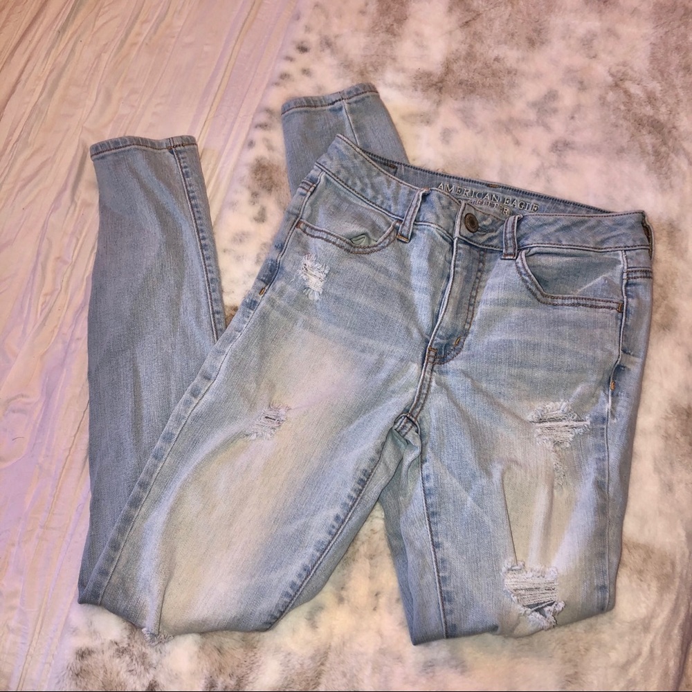 American Eagle High Rise Jegging Super Stretch